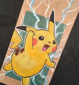 personalised-lunch-bags-pikachu