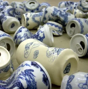 Custom Decorated Porcelain Cans