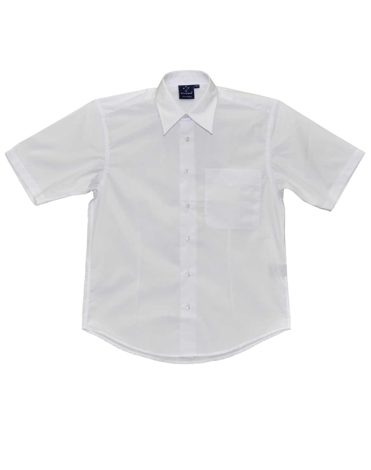 Mens short sleeve branded business shirt for Melbourne event teams
