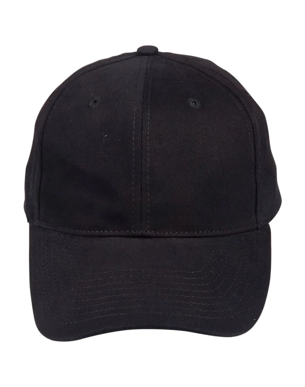 Black Promotional Cotton Cap for retail sale