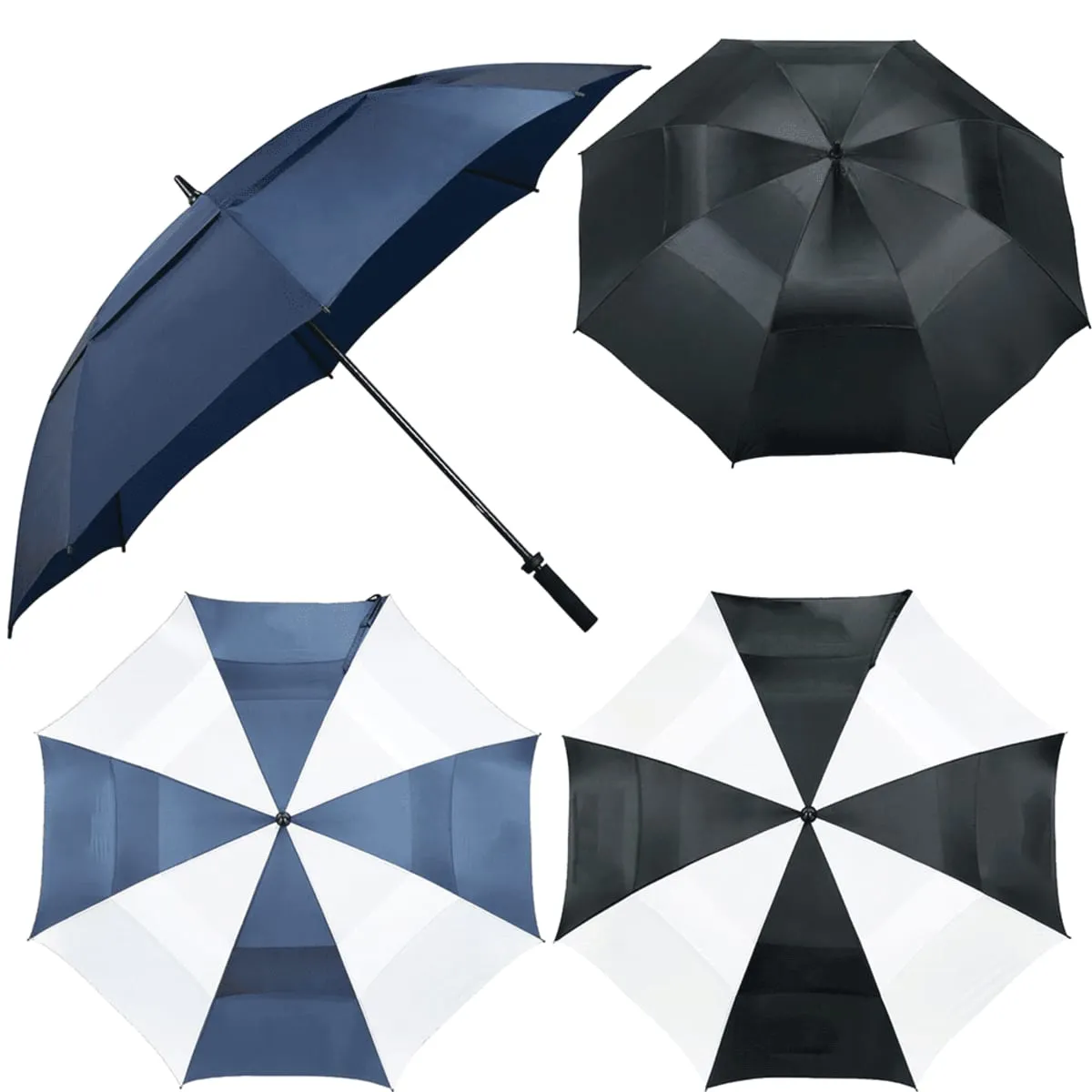 Fonza 62inch Vented Golf Umbrellas for outdoor events