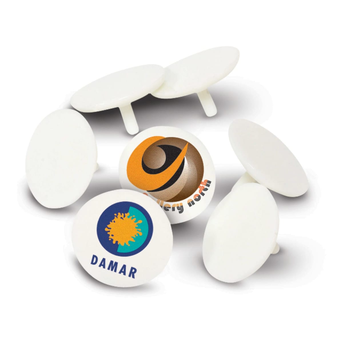 Caddie Plastic Golf Ball Markers