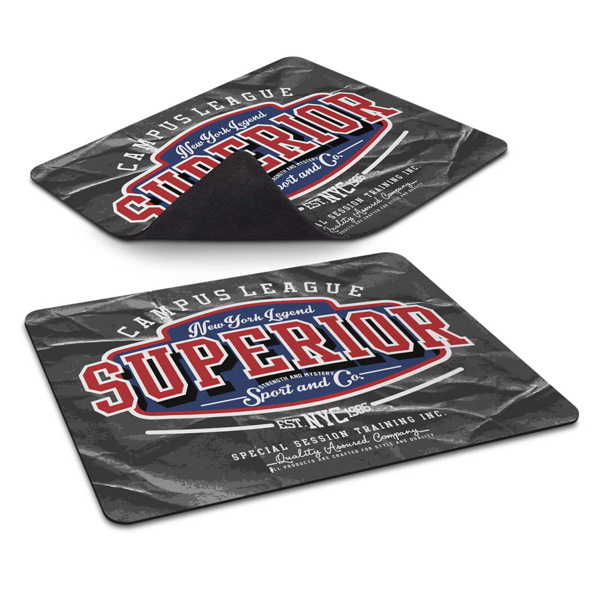 Ellicott Mouse Mats with logo print