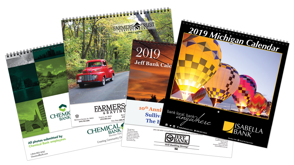 calendars with different prints