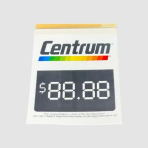 Image of a full colour pad with the word Centrum
