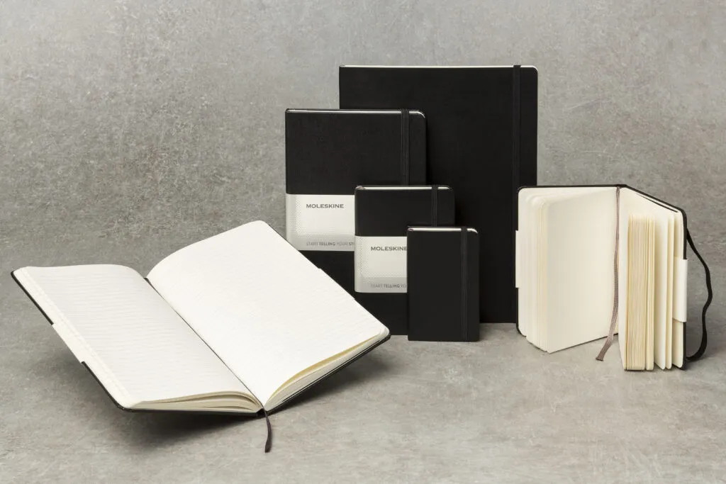 Set of Promotional Notebooks with company logo - Available in different sizes