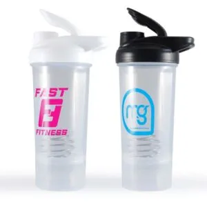 transparent shaker bottles