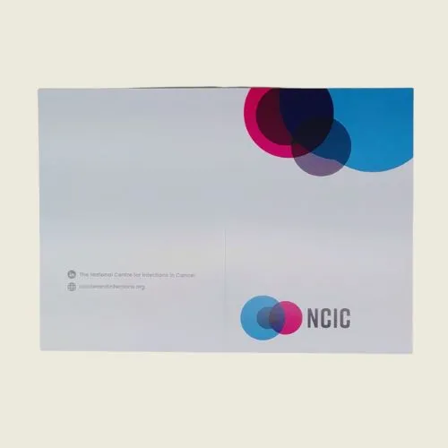 Branded A5 Gift Card with logo.