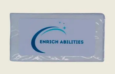 branded tissues with logo.