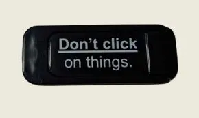 branded webcam cover.