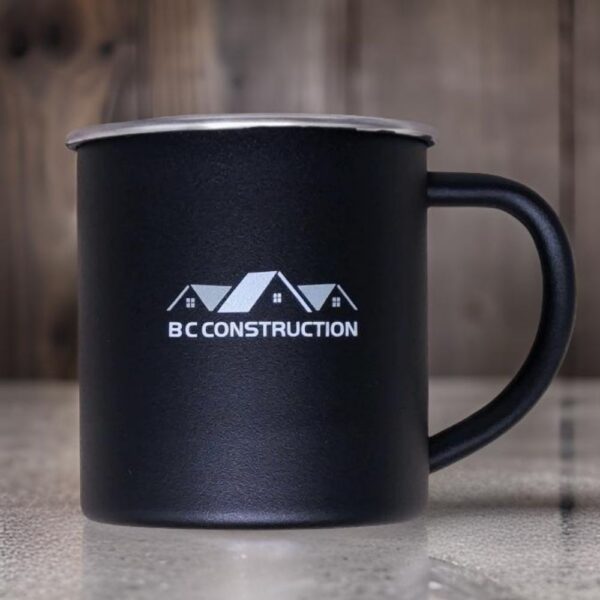 Metal Mugs for BC Construction