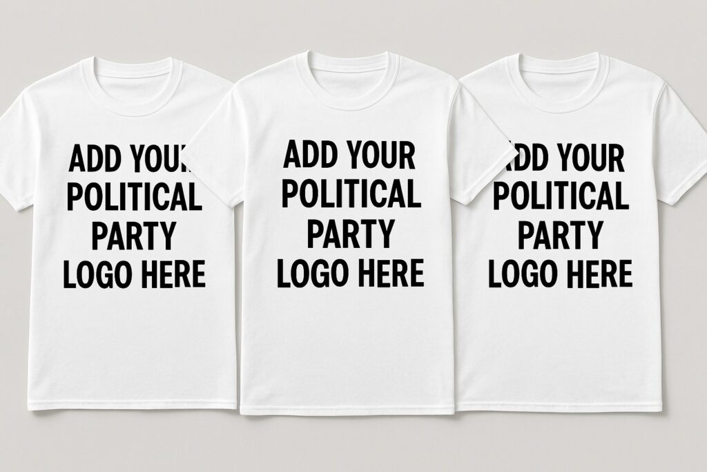 Candidates Ramp Up Visibility, Cubic Promote’s Election Tees