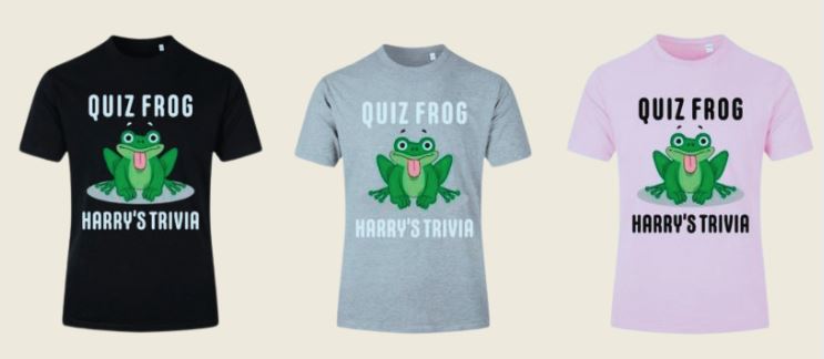 Branded cotton tee shirts.