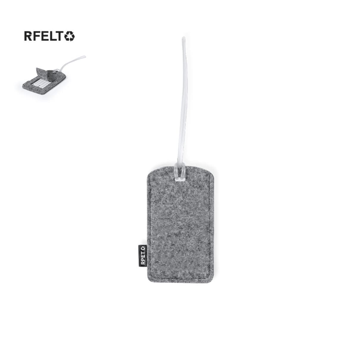 RPET Eco Luggage Tags
