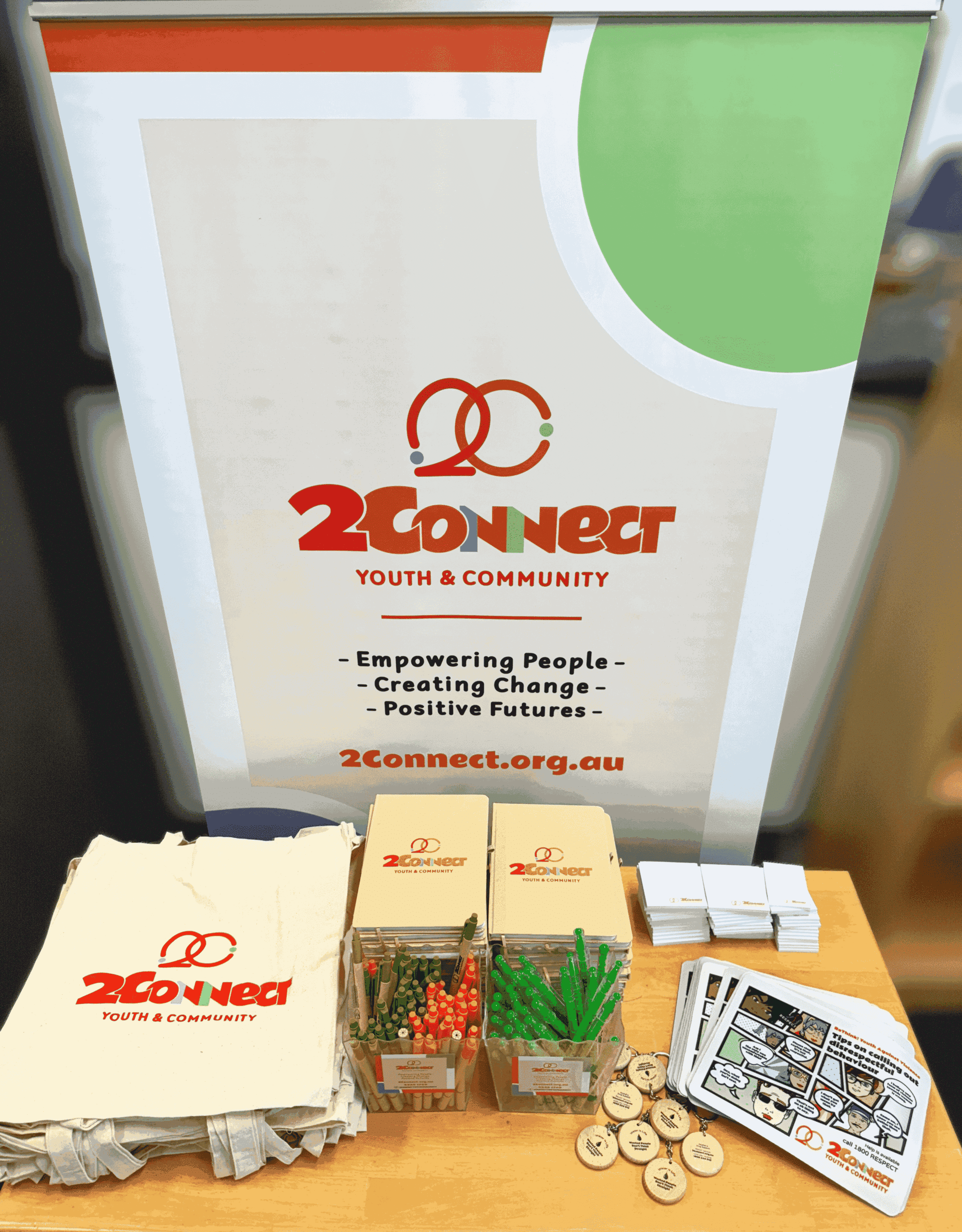Custom Merchandise for 2Connect Youth & Community