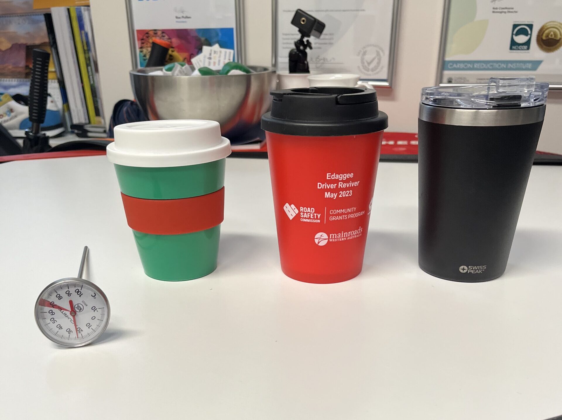We Tested 3 Thermal Cups to See Which Kept Coffee Hot the Longest