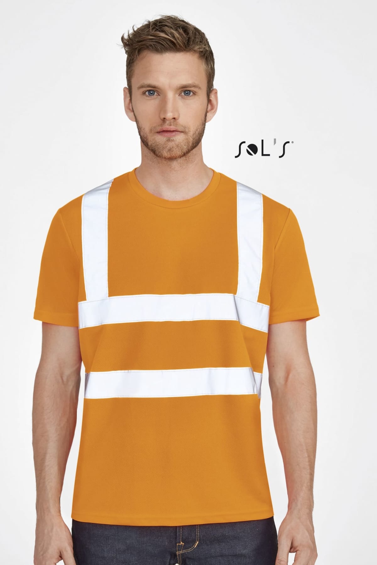 Hi Vis Mens T-Shirts With Custom Branding