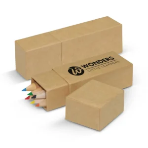 Coloured Pencils In Promotional Boxes
