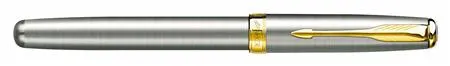 Parker Pens New Sonnet Stainless Steel Gold Trim