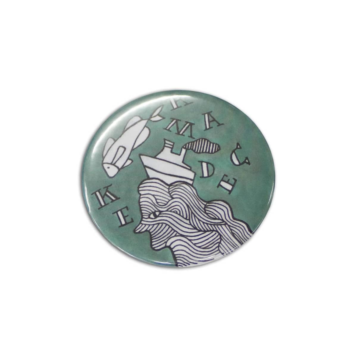 Fintex Button Badges Round 58Mm