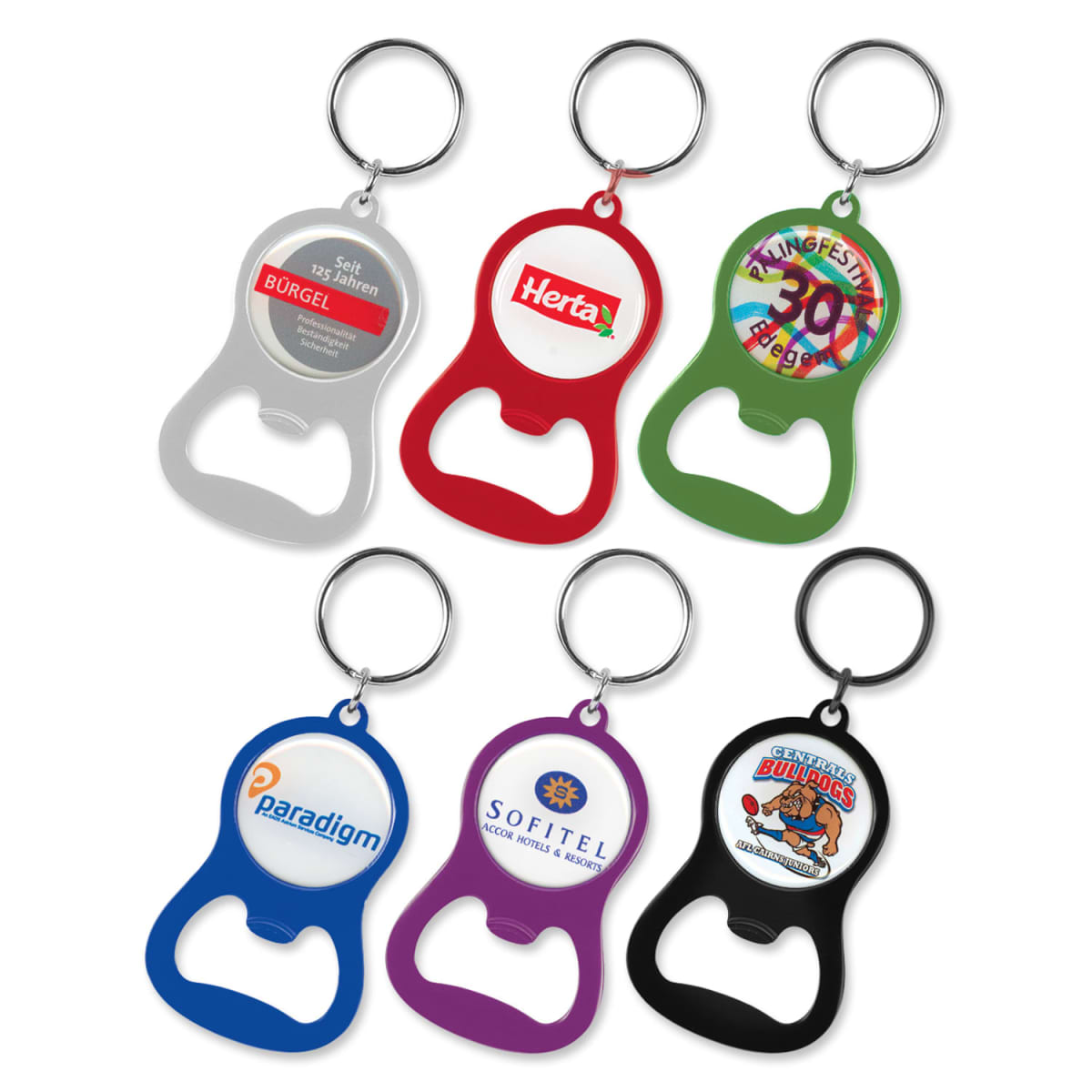 Bottle Opener Key Rings