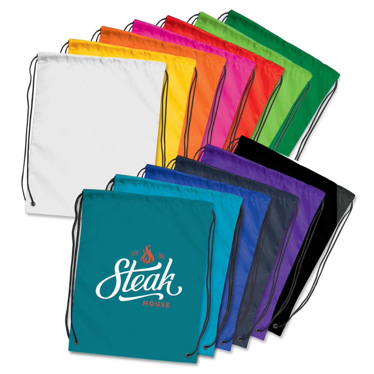 Drawstring Bags With A Full Colour Print