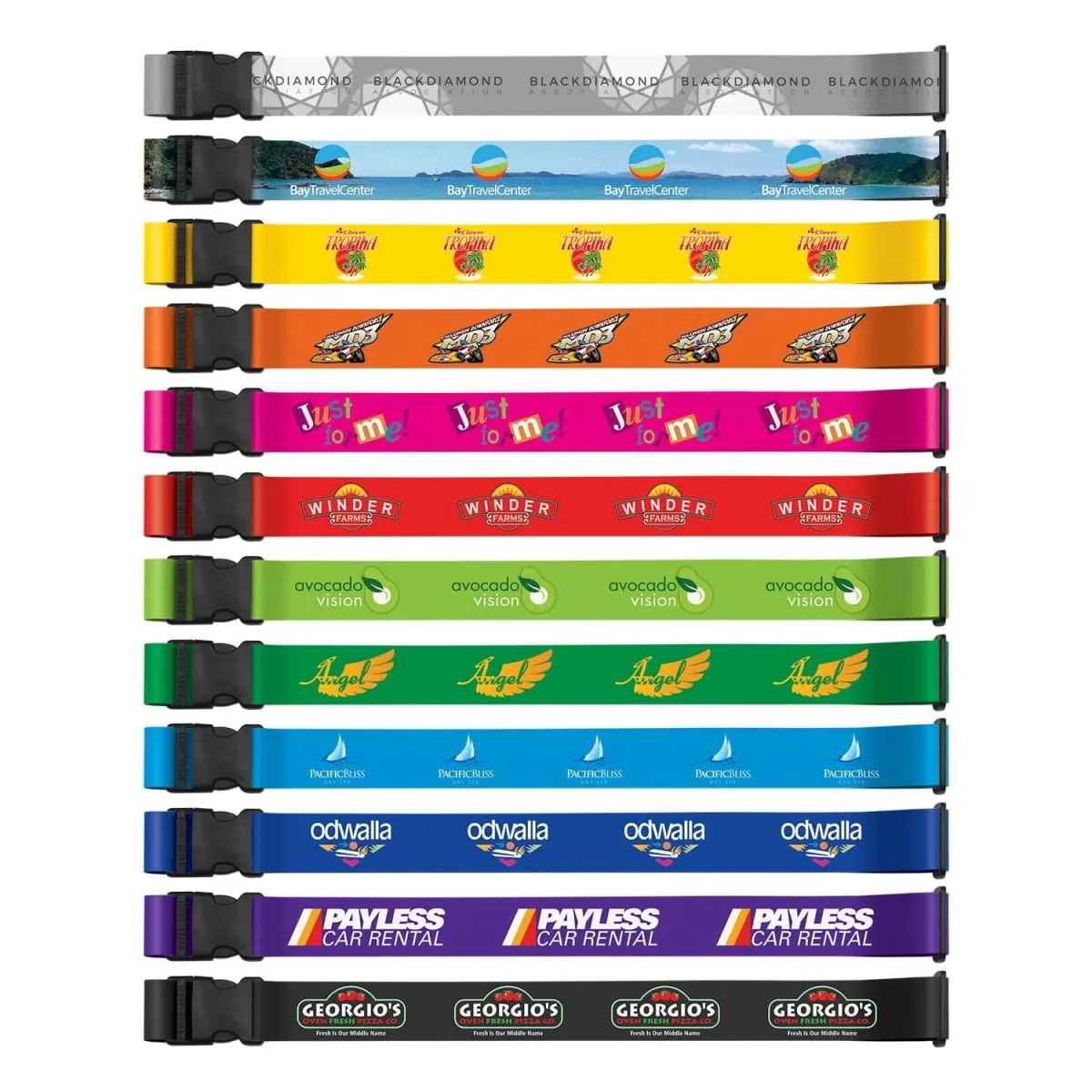 Adirra Luggage Straps