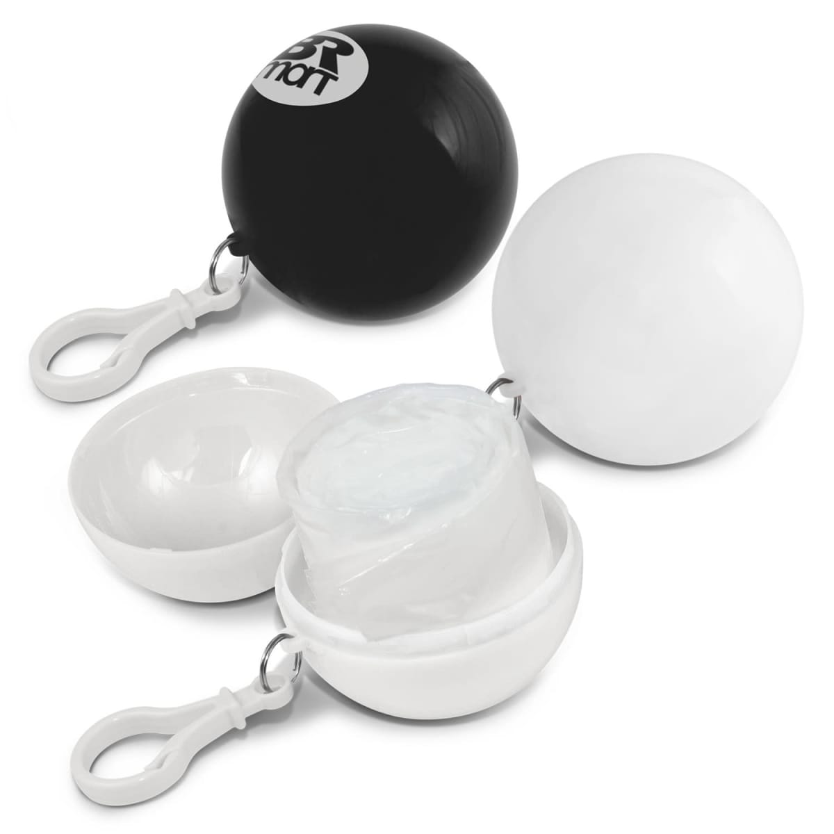 Branded Emergency Rain Coat In Balls