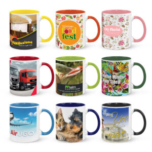 Mugs With Inner Colour Print