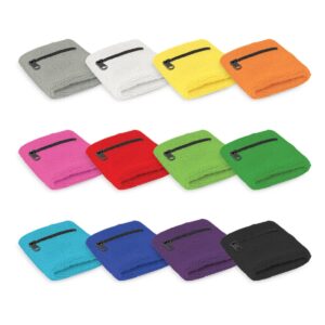 Toffa Pocket Wrist Sweat Bands