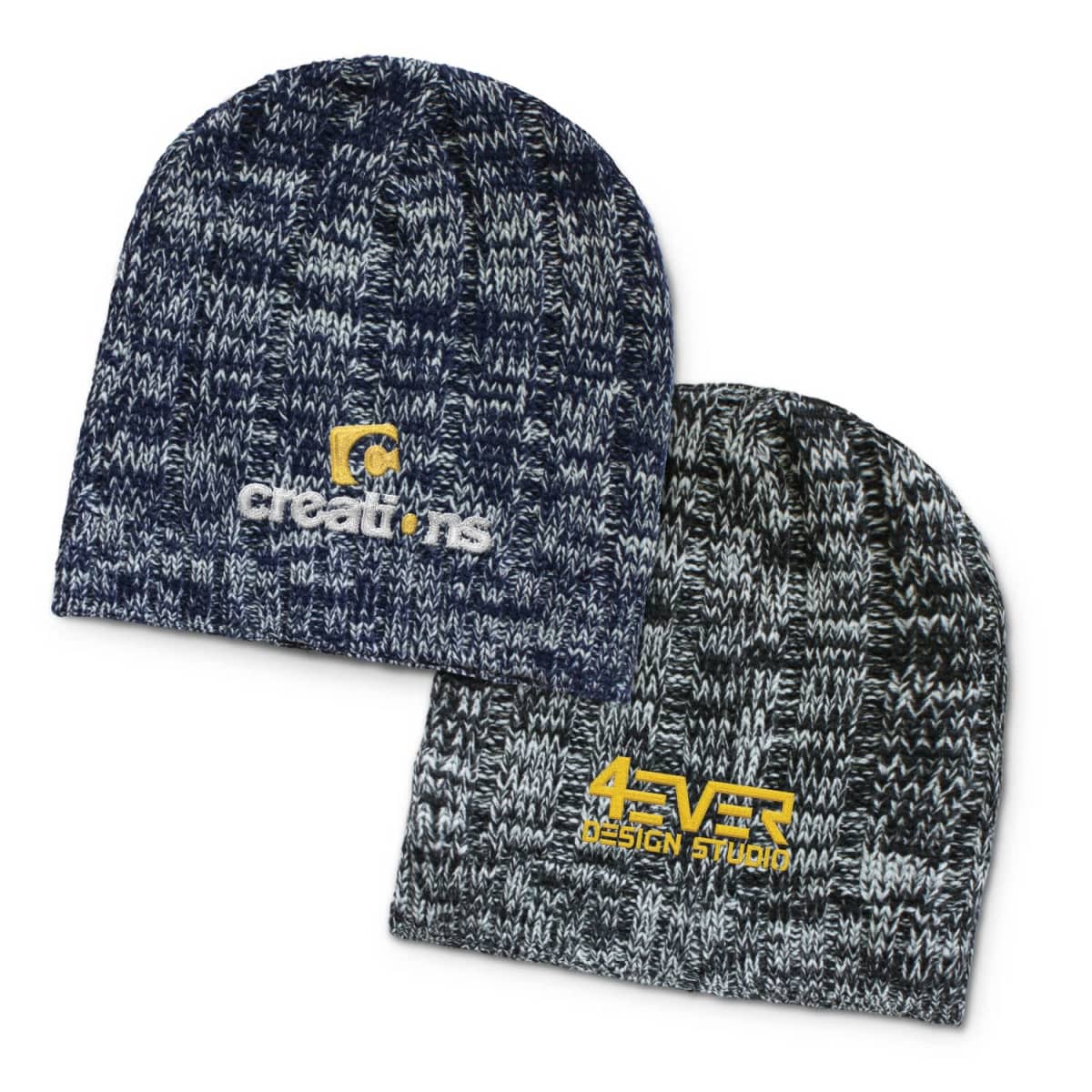 Heather Knit Beanies