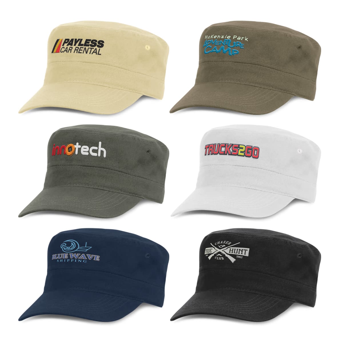 Military Style Caps