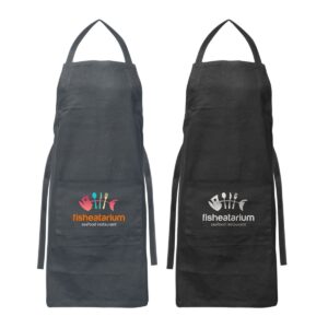 Cotton Logo Branded Bib Aprons