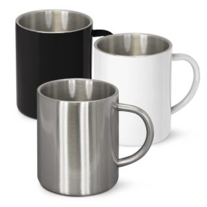 Stainless Steel Logo Engraved Mugs