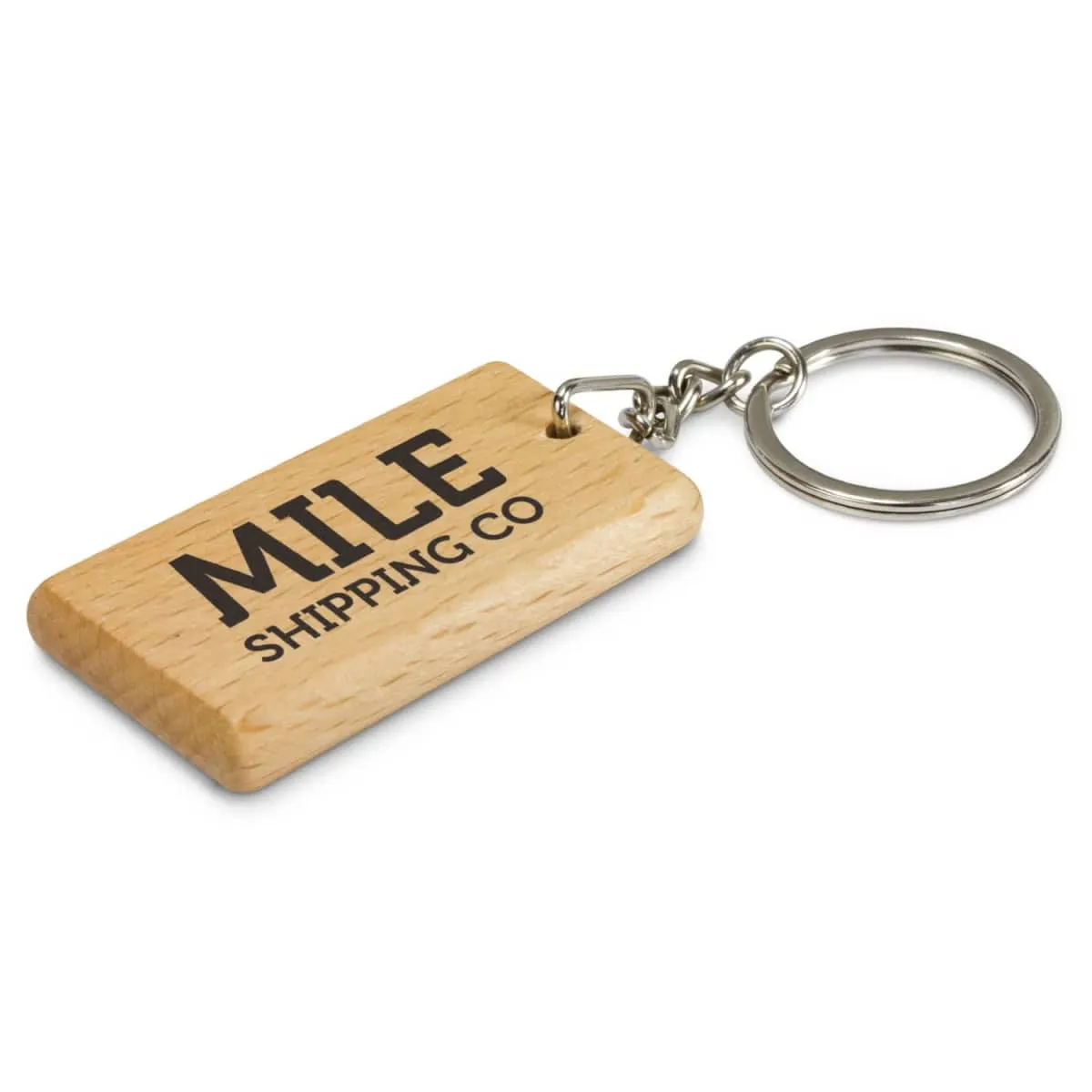 Rectangle Wooden Keyrings