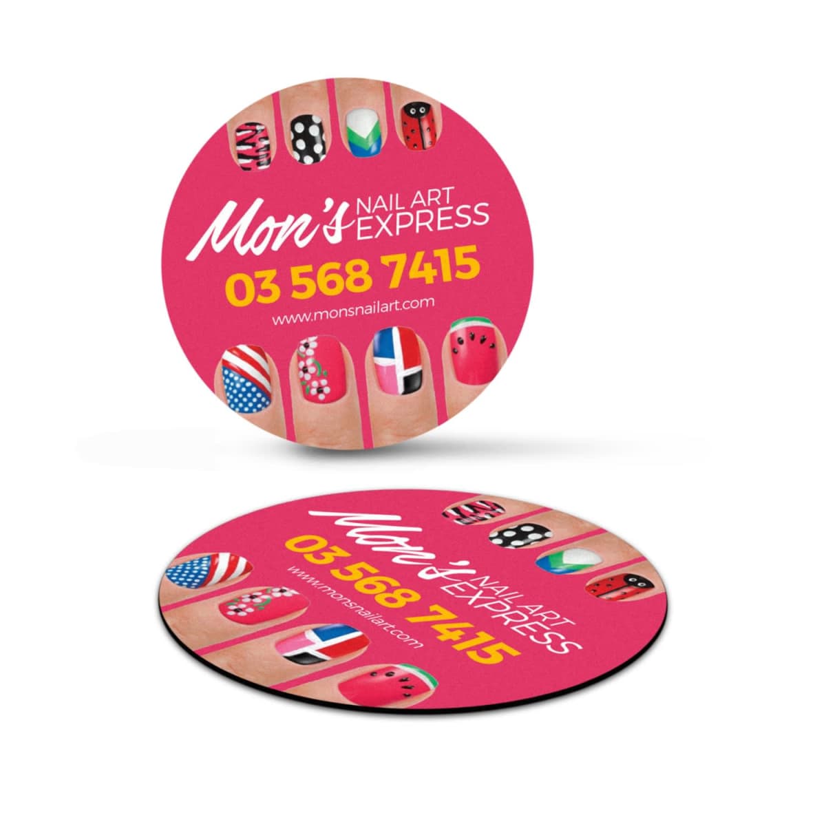 Circle Fridge Magnets 7Cm