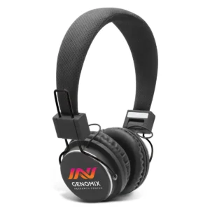 Hercules Printed Logo Bluetooth Headphones