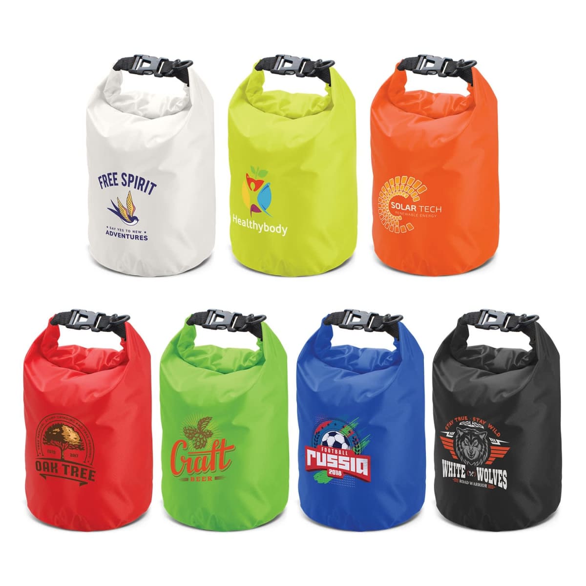 Stay Dry Custom Printed Travel Bags