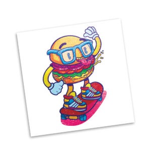 Temporary Tattoos Foil  51Mm X 51Mm