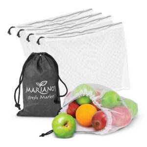 Polyester Drawstring Produce Bags