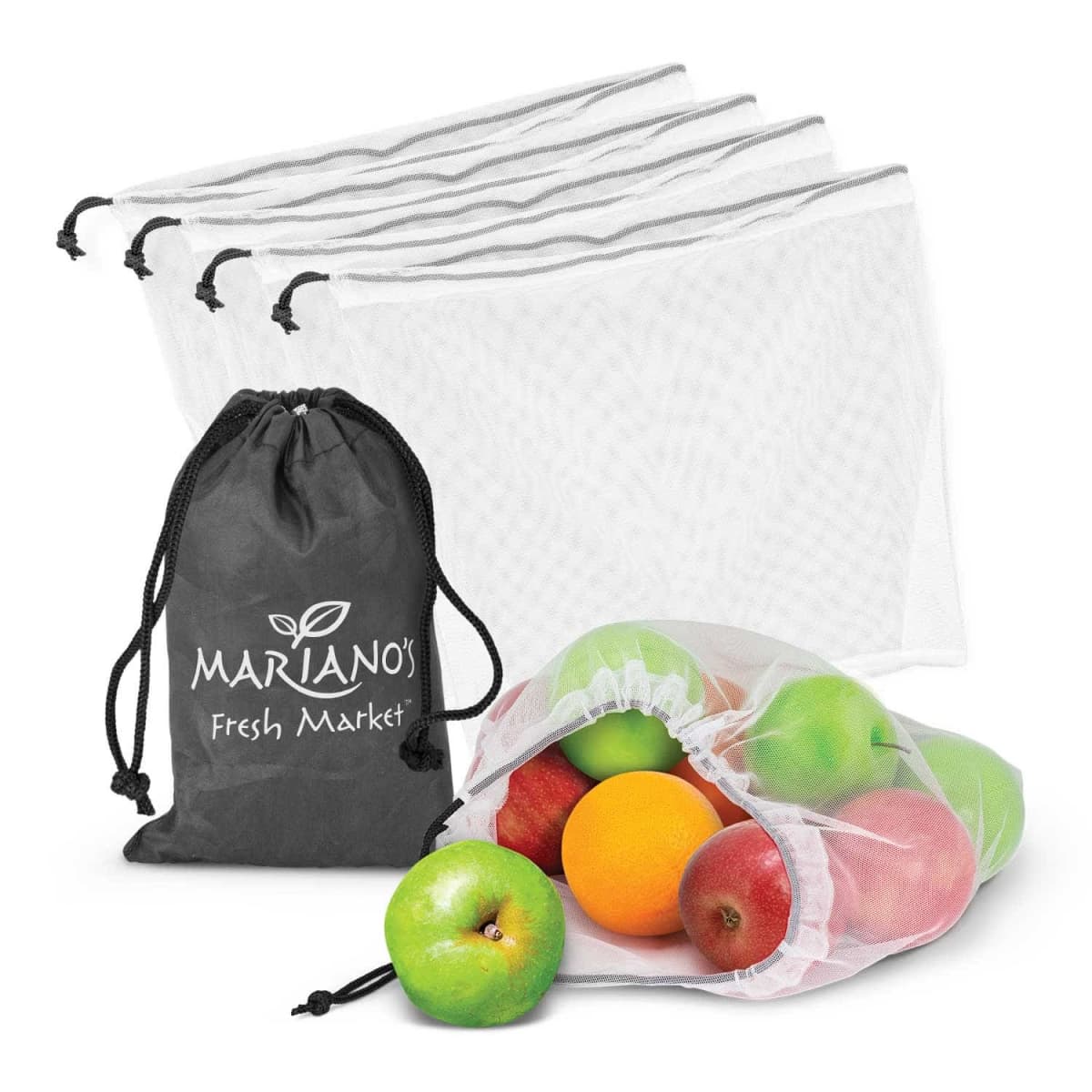 Polyester Drawstring Produce Bags