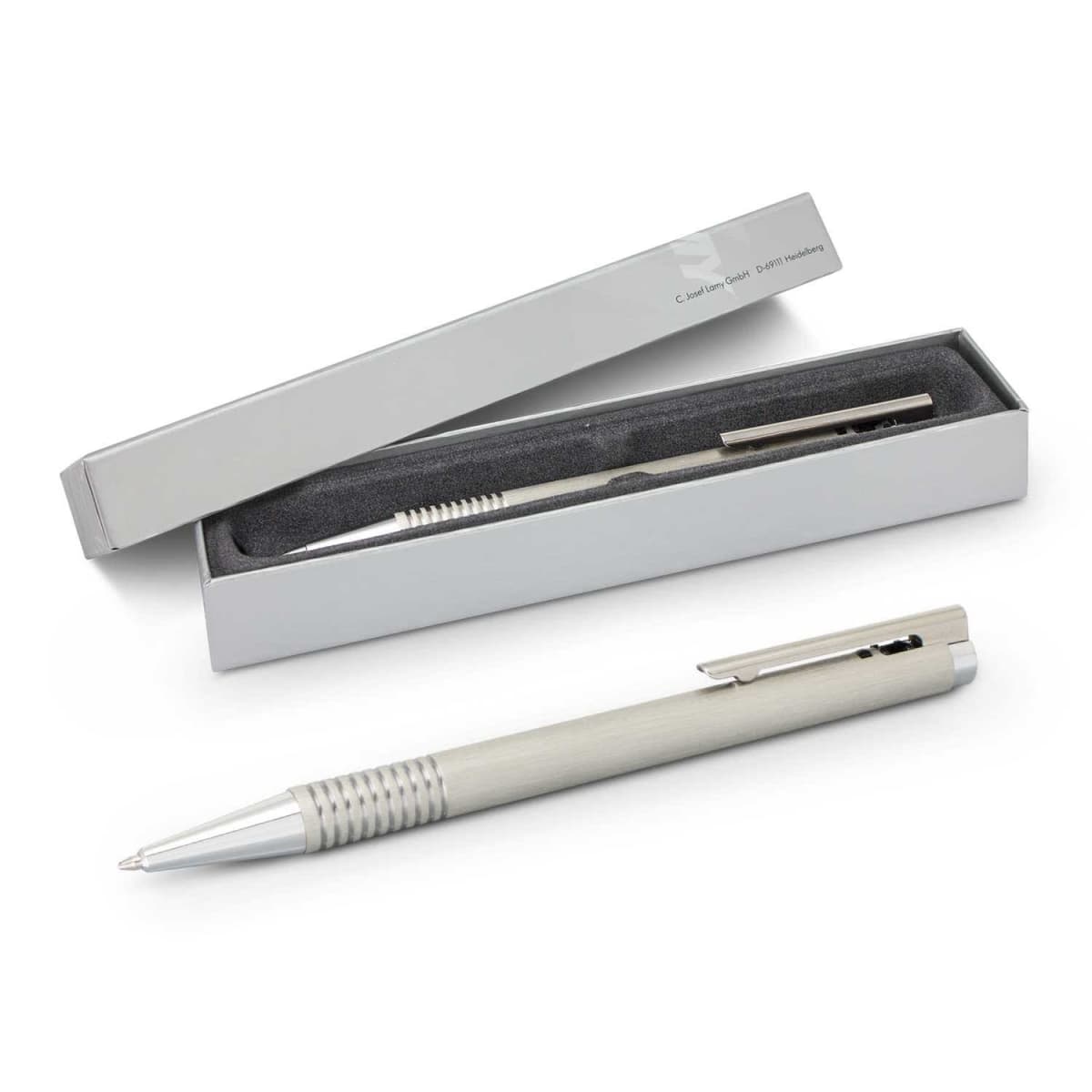 Lamy Logo Brushed Stainless Steel Pens