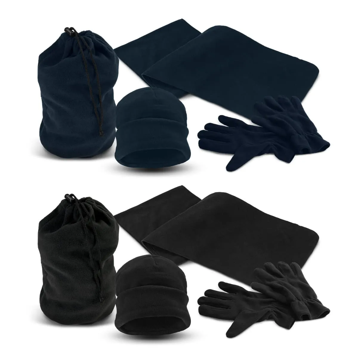 Tribe Embroidered Polar Fleece Winter Sets