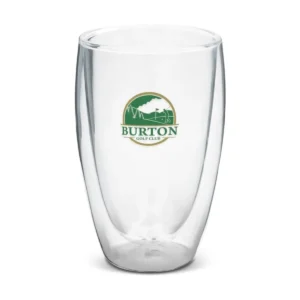 410Ml Peaks Double Wall Promo Glass