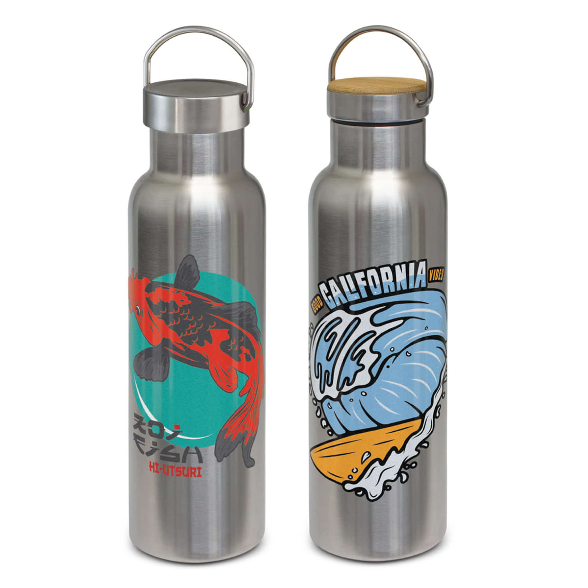 Mexxa Vacuum Bottles Power Coated