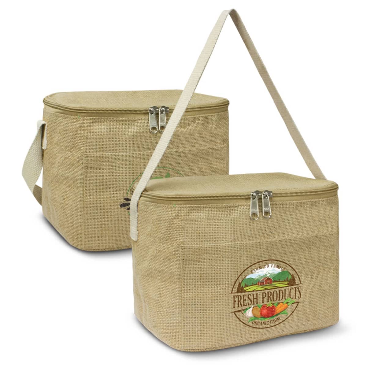 Mini Jute Cooler Bags