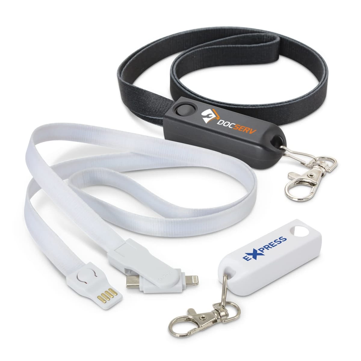 Maxima 3-In-1 Charging Lanyards