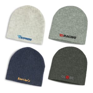 Lele Heather Cable Knit Beanies