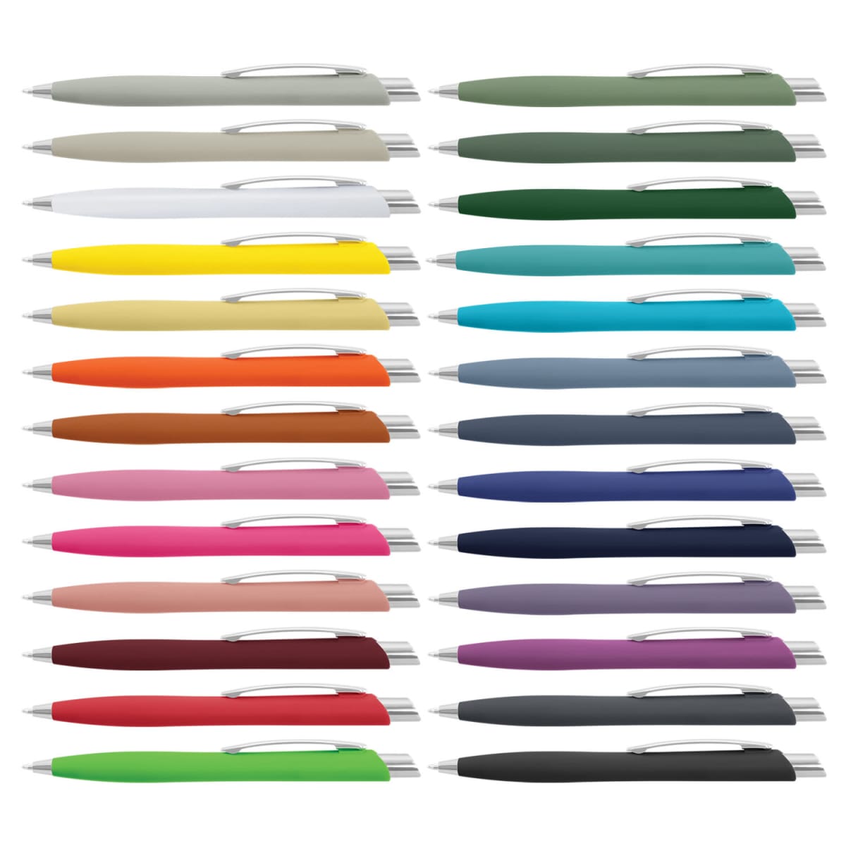 Neptune Matte Plastic Pens