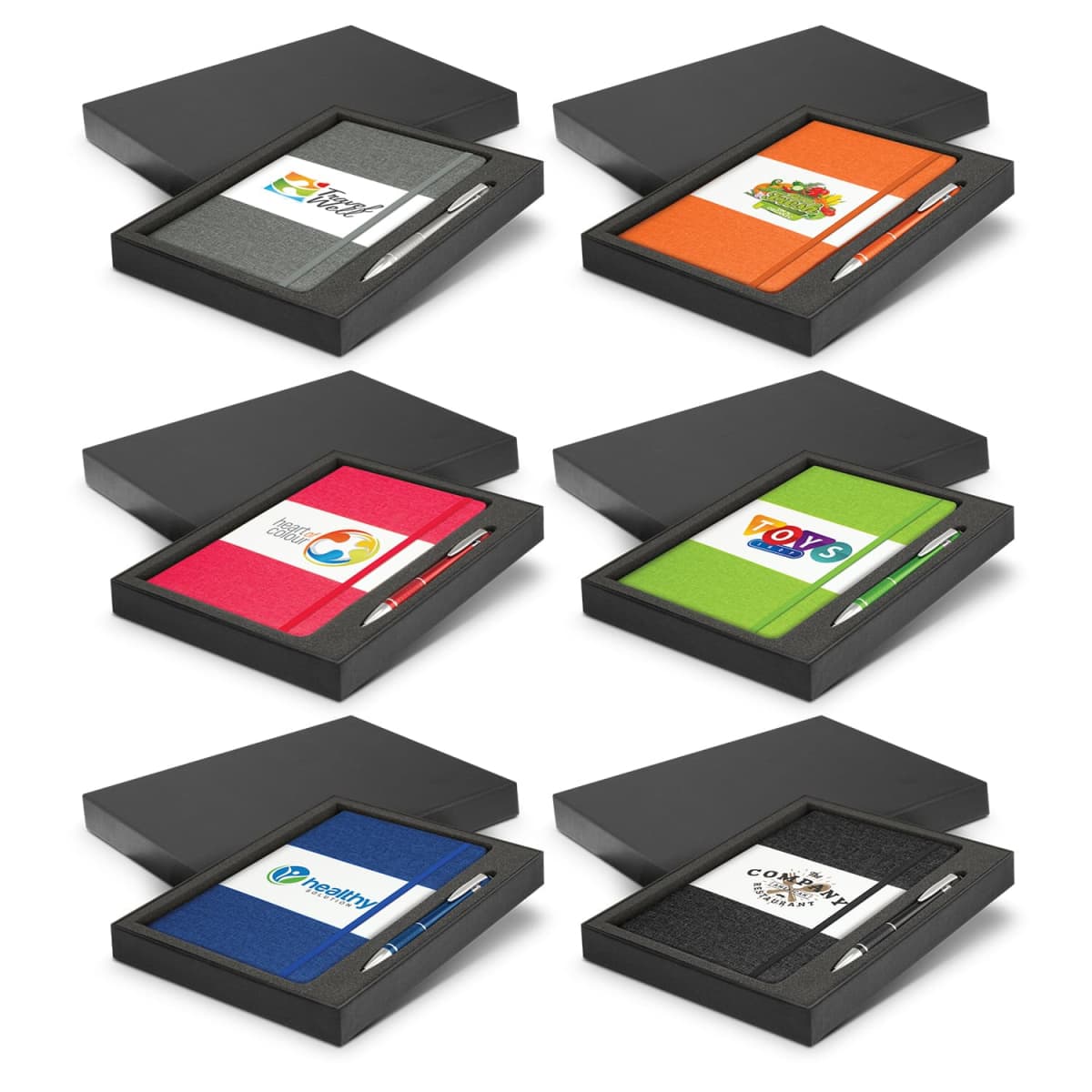 Lucca Notebook And Pen Gift Sets